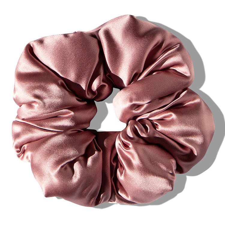 Drowsy Damask Rose Pillow Scrunchie on a white background
