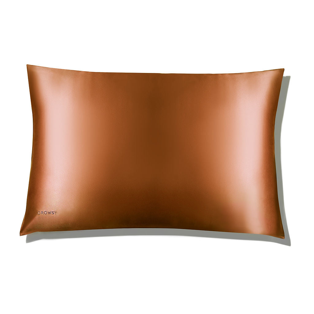 Pumpkin Spice Silk Pillowcase