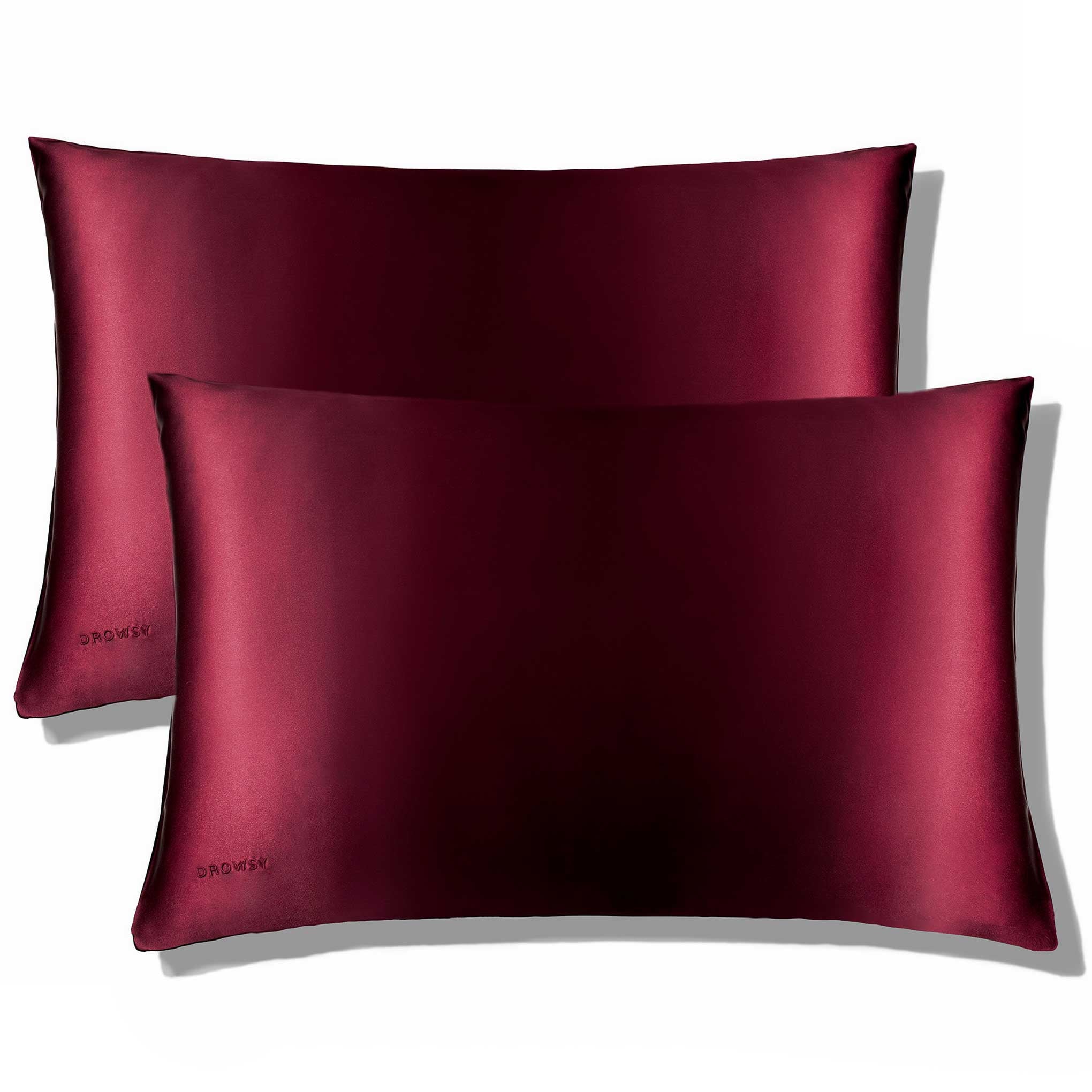 La Vie En Rouge Silk Pillowcase