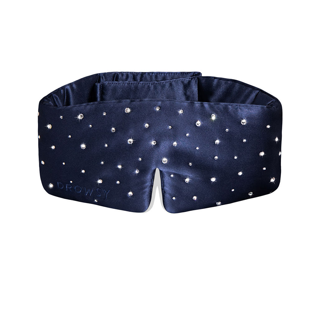 Drowsy Silk Eye Mask Crystals by Swarovski®