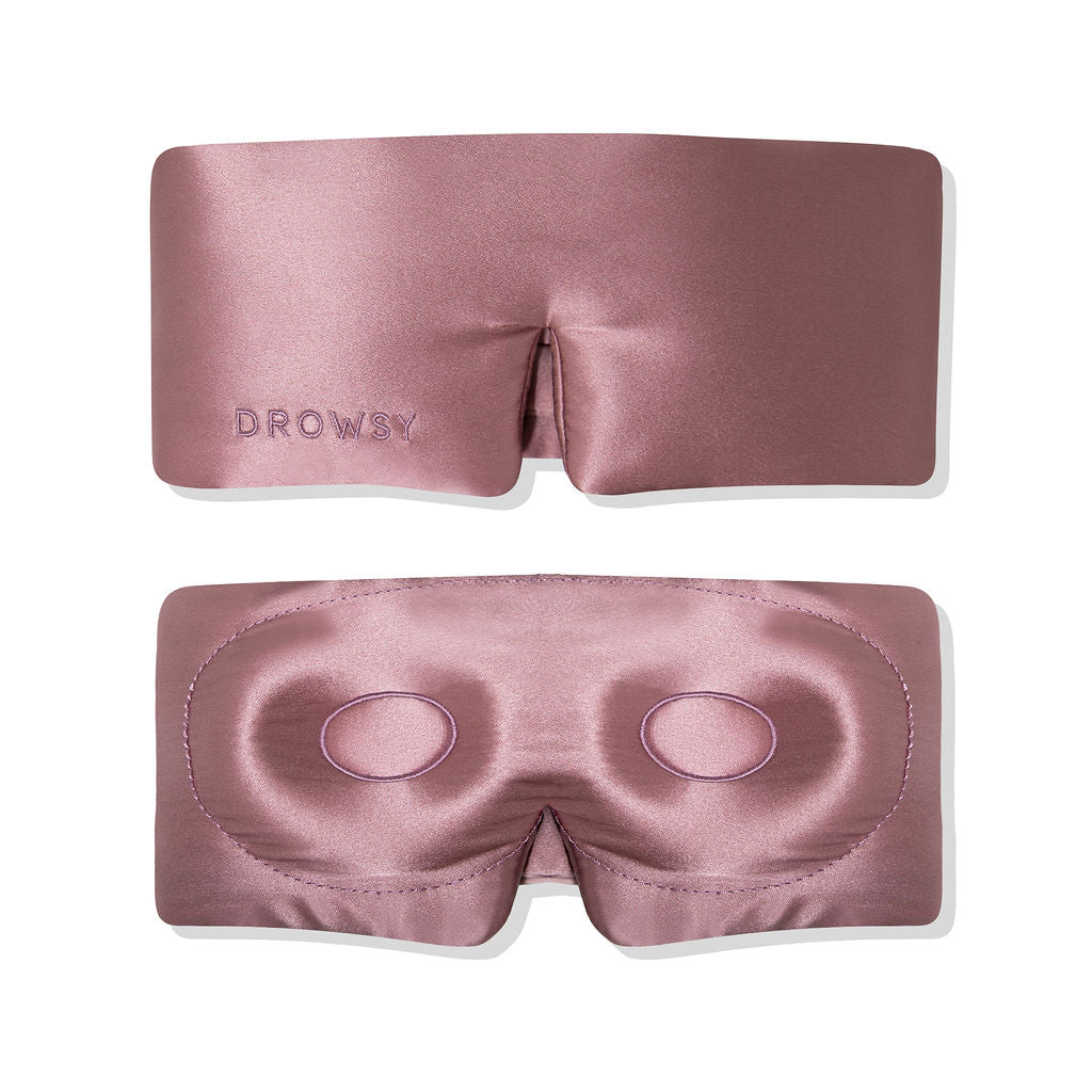 Damask Rose Drowsy Eye Mask Eye Lash Protecting Silk