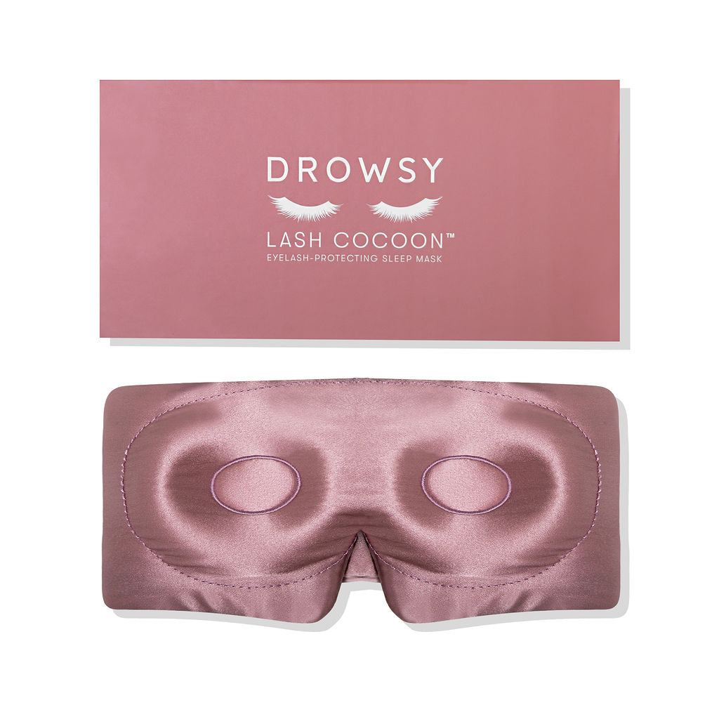 Damask Rose Drowsy Eye Mask Eye Lash Protecting Silk